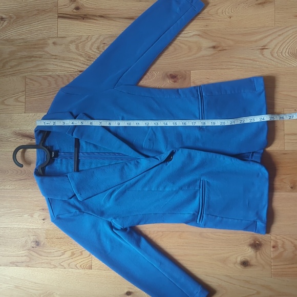 Metaphor. Women's One Button Casual Blazer. Blue. Size XS. - Picture 8 of 9